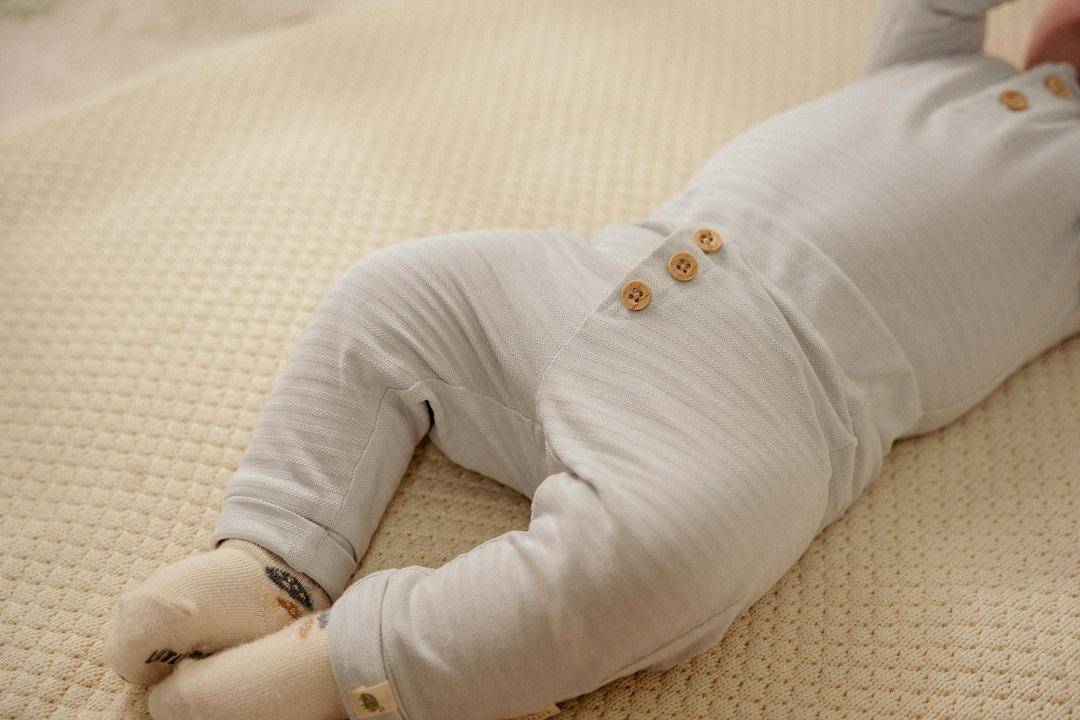 Bodysuit long sleeves Baby Blue | Little Dutch