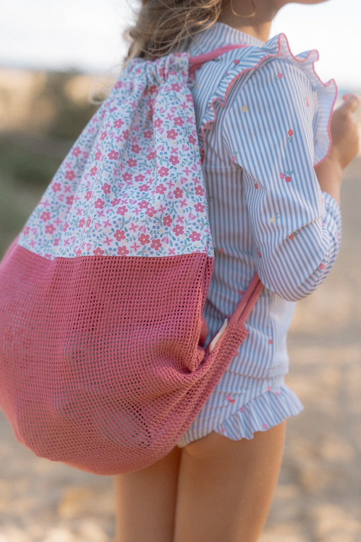Beach bag Ocean Treasures Multi-colour | Little Dutch