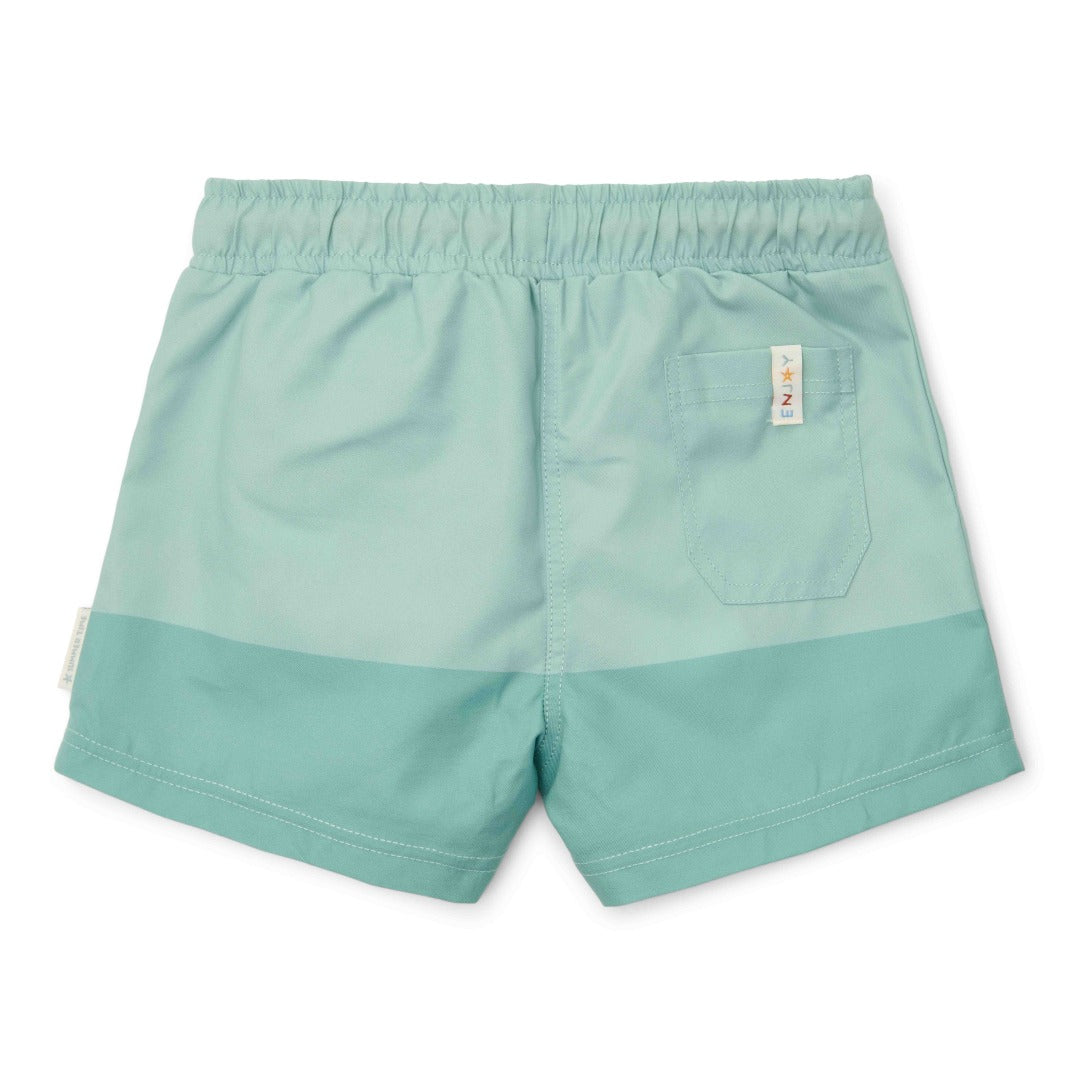 Badehose Seashells Surf Blue | Little Dutch