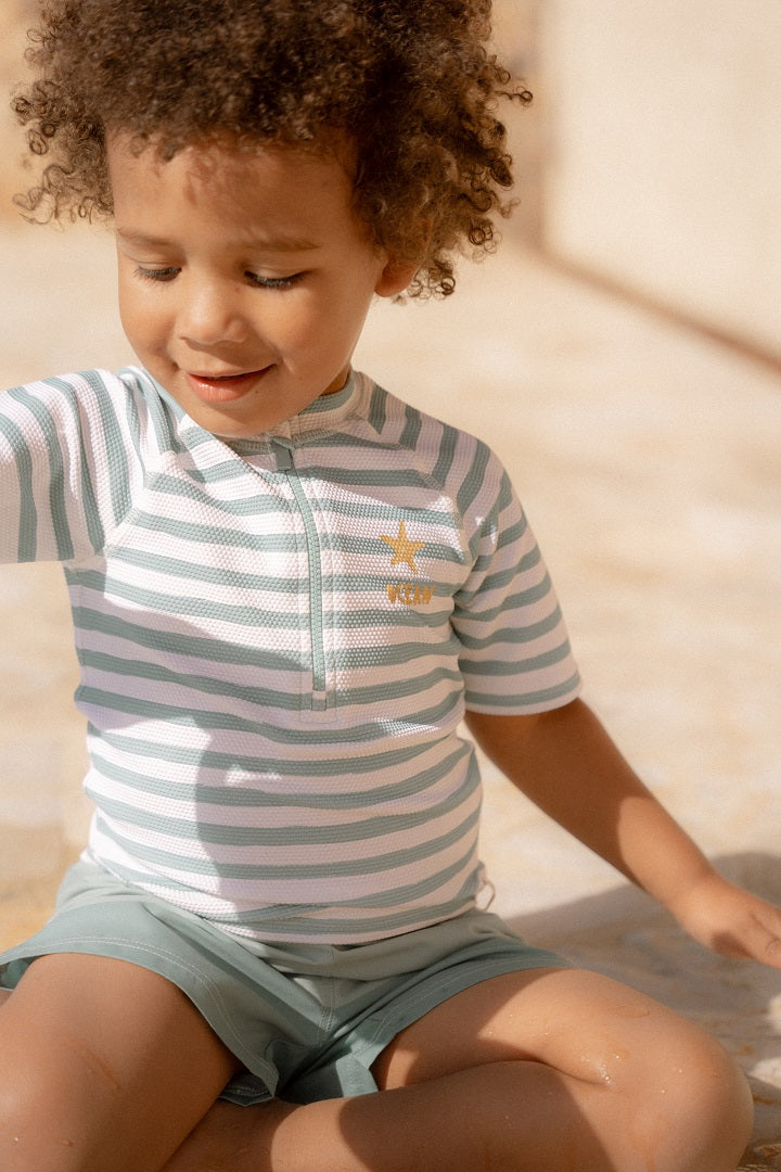 Badehose Seashells Surf Blue | Little Dutch