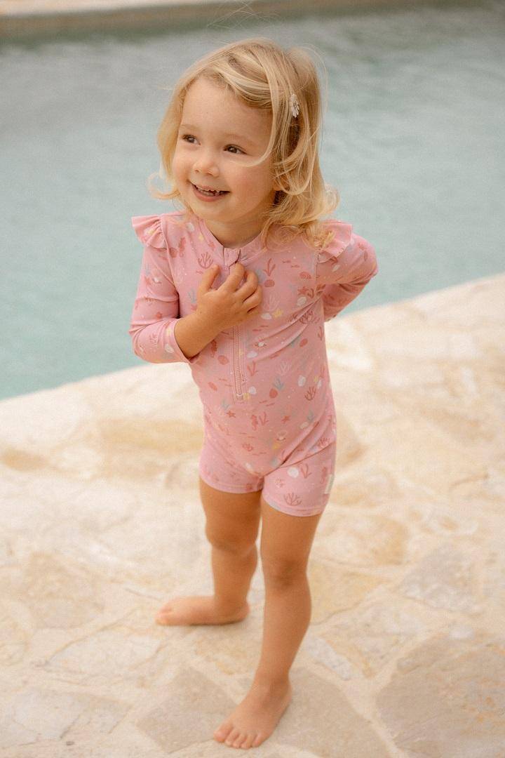Langärmeliger Badeanzug Ocean Treasures Multi-colour | Little Dutch