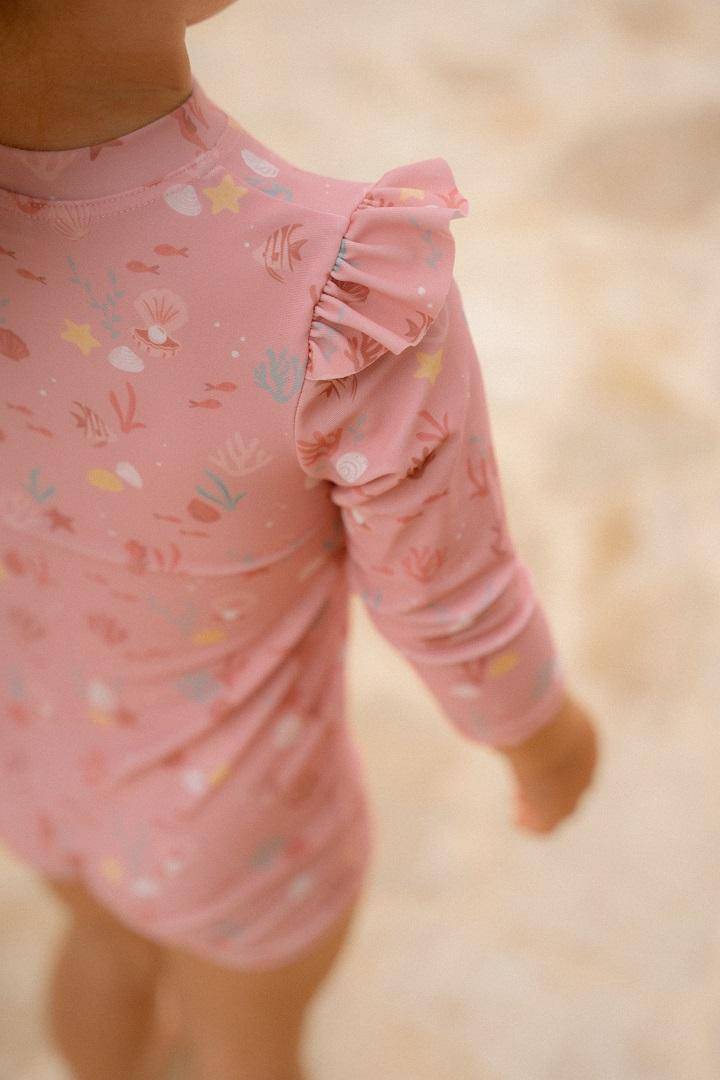 Langärmeliger Badeanzug Ocean Treasures Multi-colour | Little Dutch