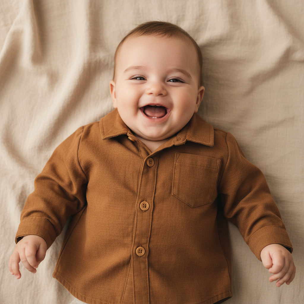 Hemd Braun | Little Dutch