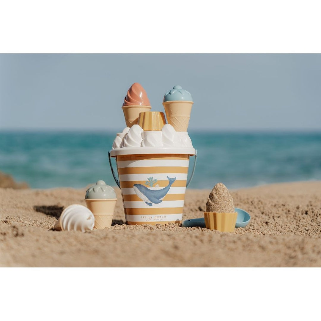 Ocean Dreams Blue Ice Cream Bucket Set | Little Dutch