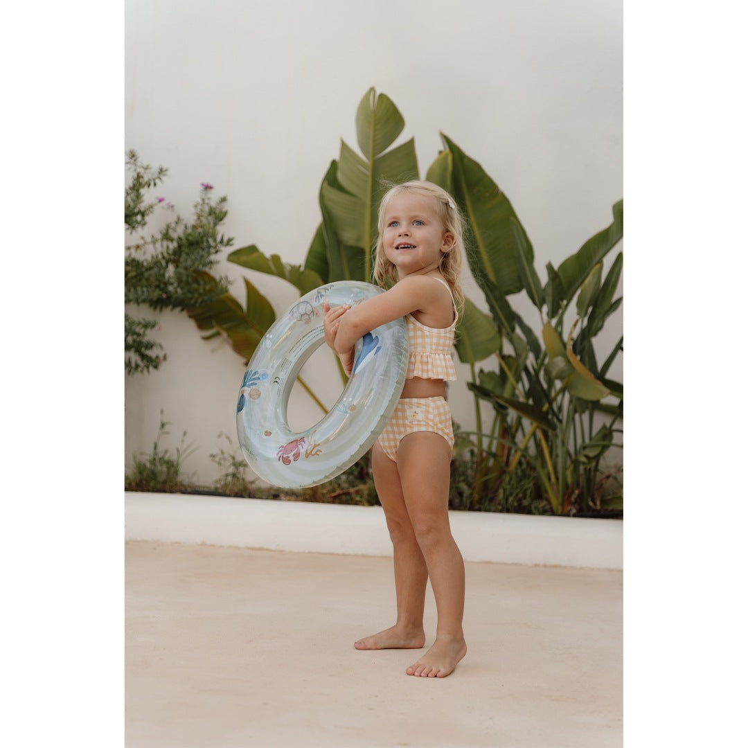 Swimming ring Fresh Greens 50 cm | Little Dutch