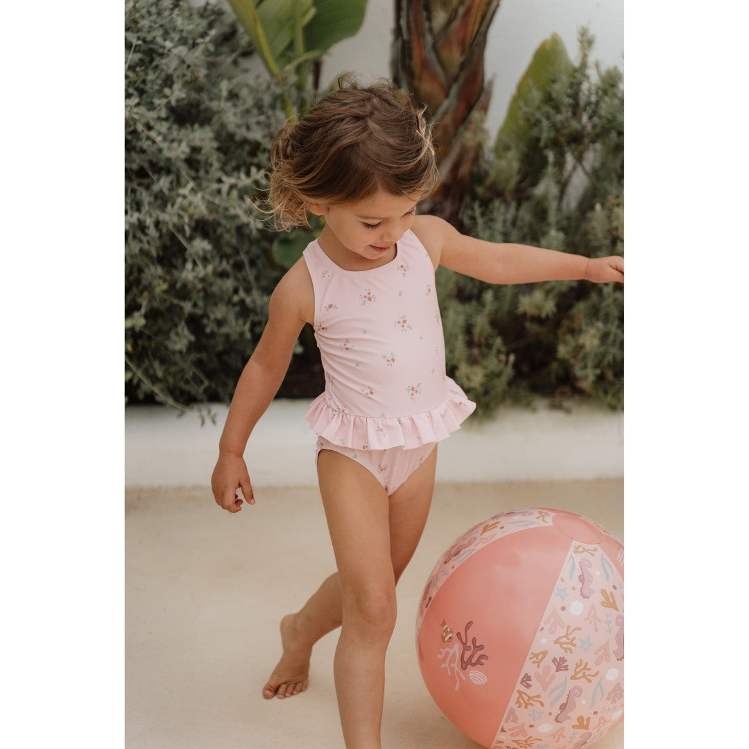 Strandball Ocean Dreams Pink 35 cm | Little Dutch