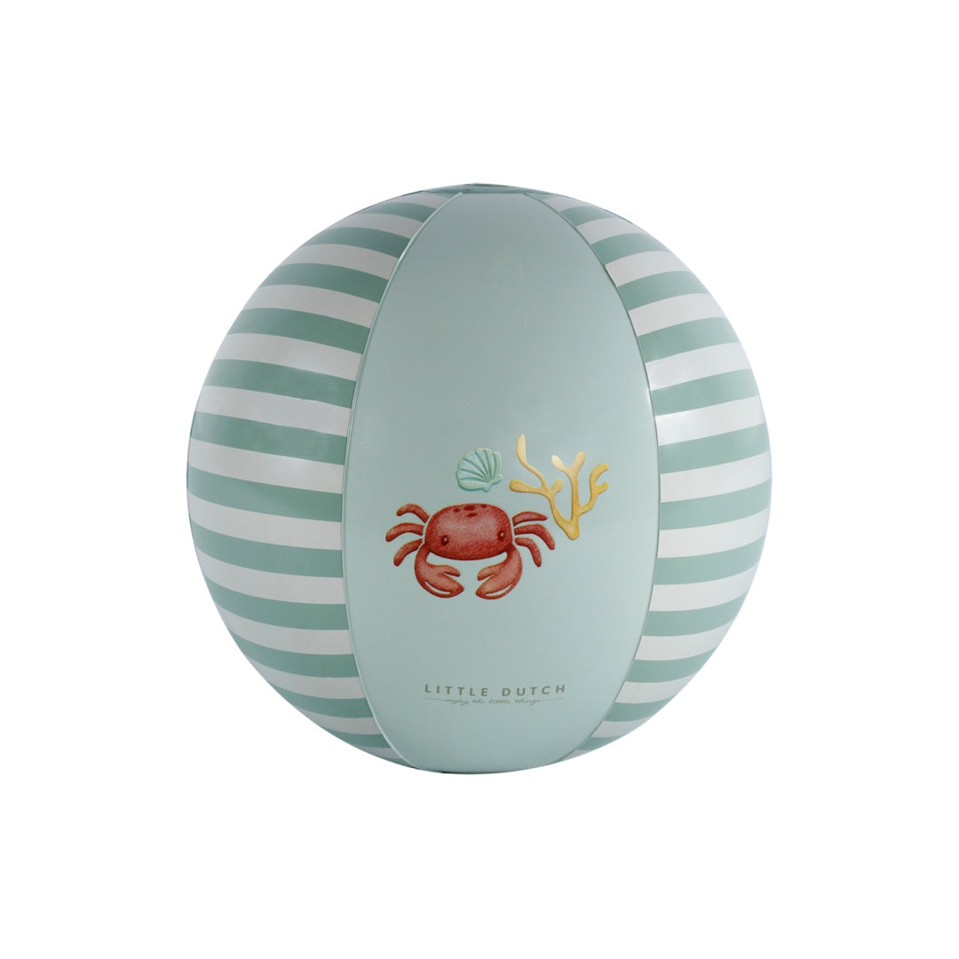 Strandball Fresh Greens 35 cm | Little Dutch
