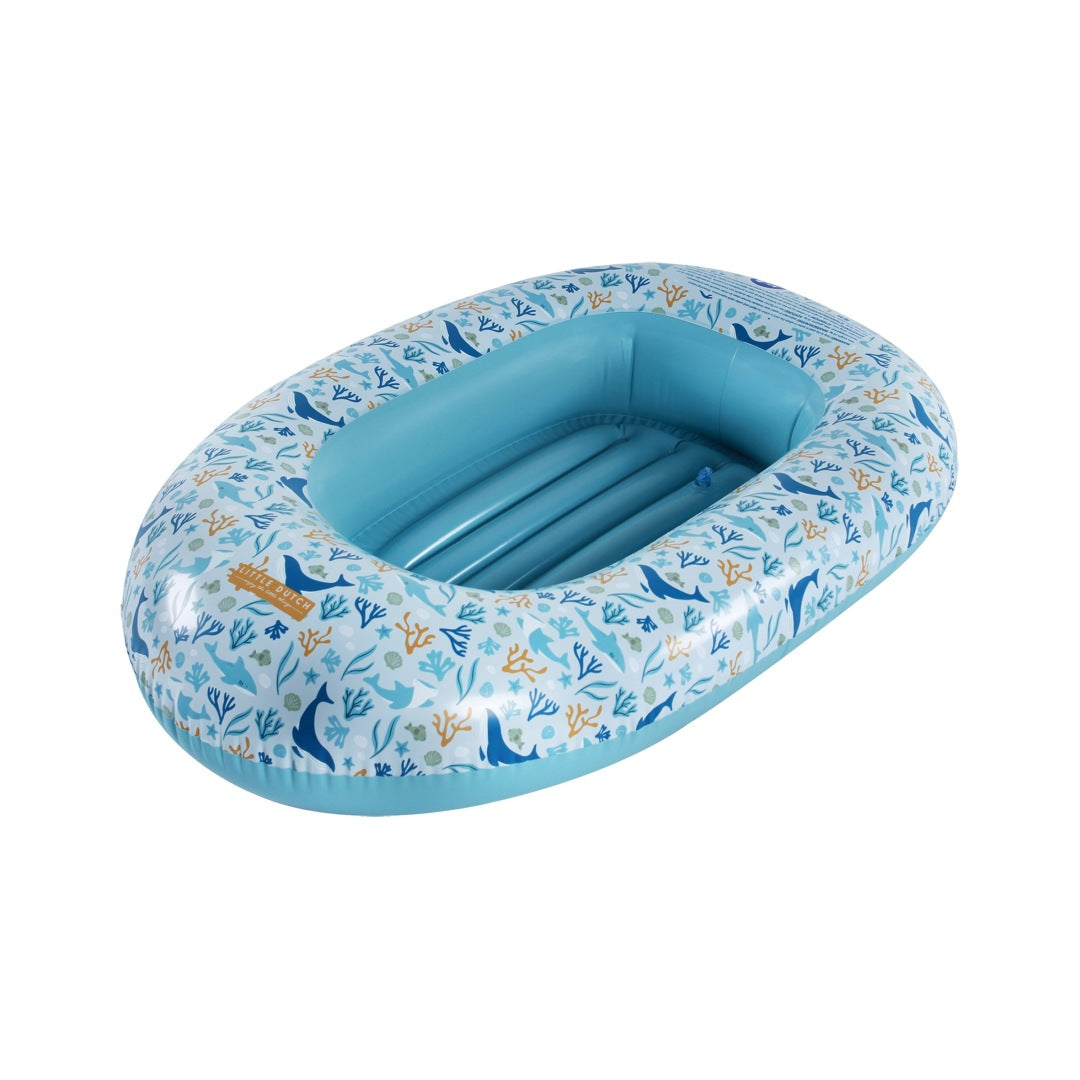 Inflatable boat Ocean Dreams Blue | Little Dutch