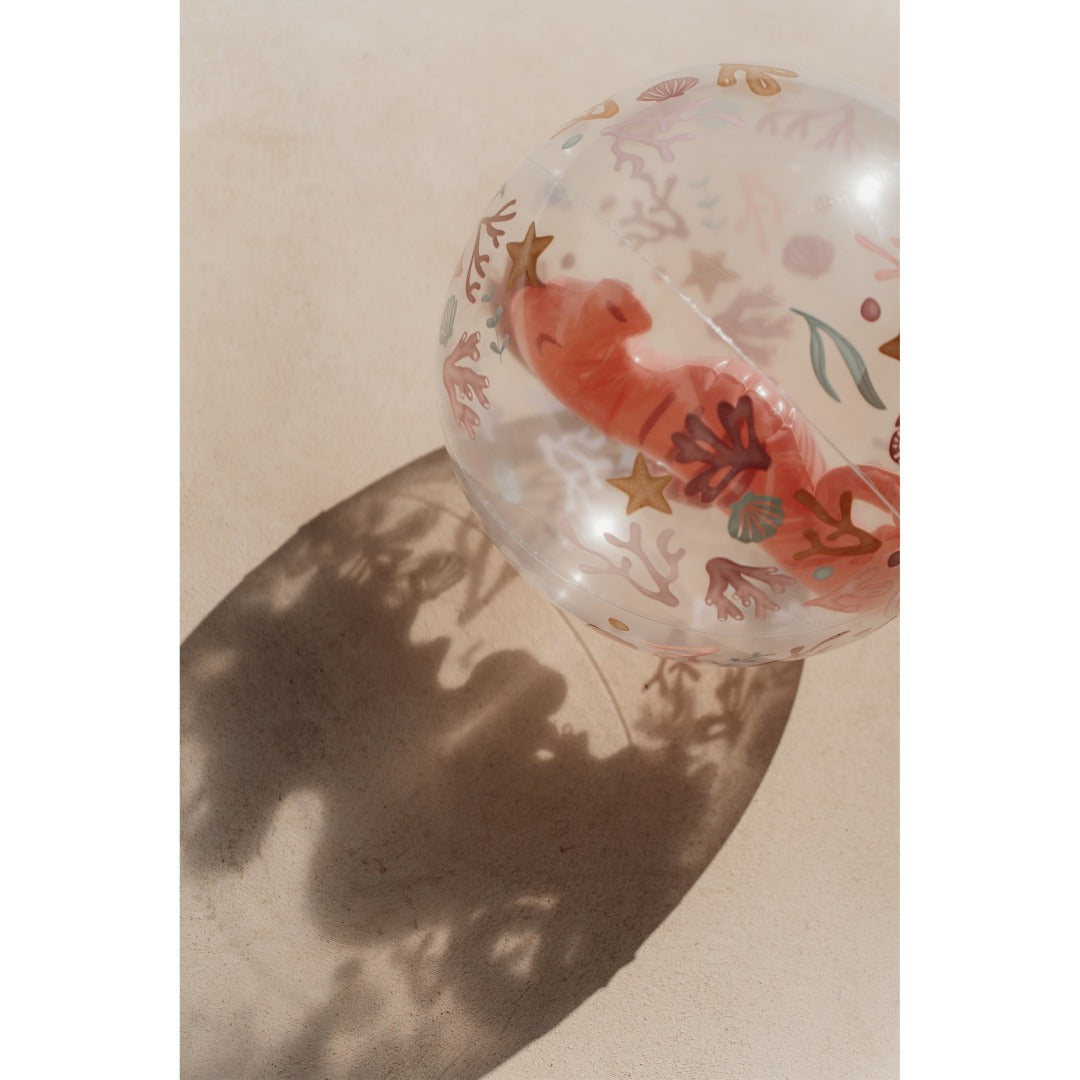 TOP DEAL - 3D beach ball Ocean Dreams Pink | Little Dutch