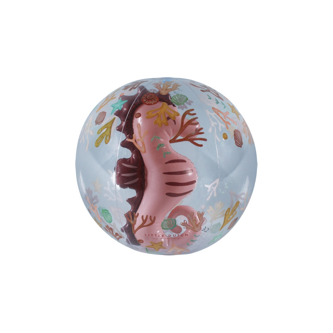 3D Strandball Ocean Dreams Pink | Little Dutch