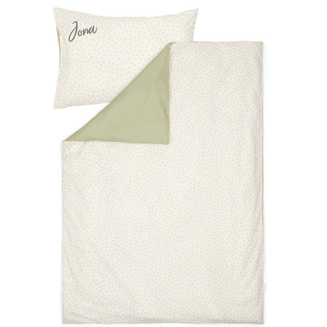 Toddler Duvet Cover Blueberry Leaves | Little Dutch