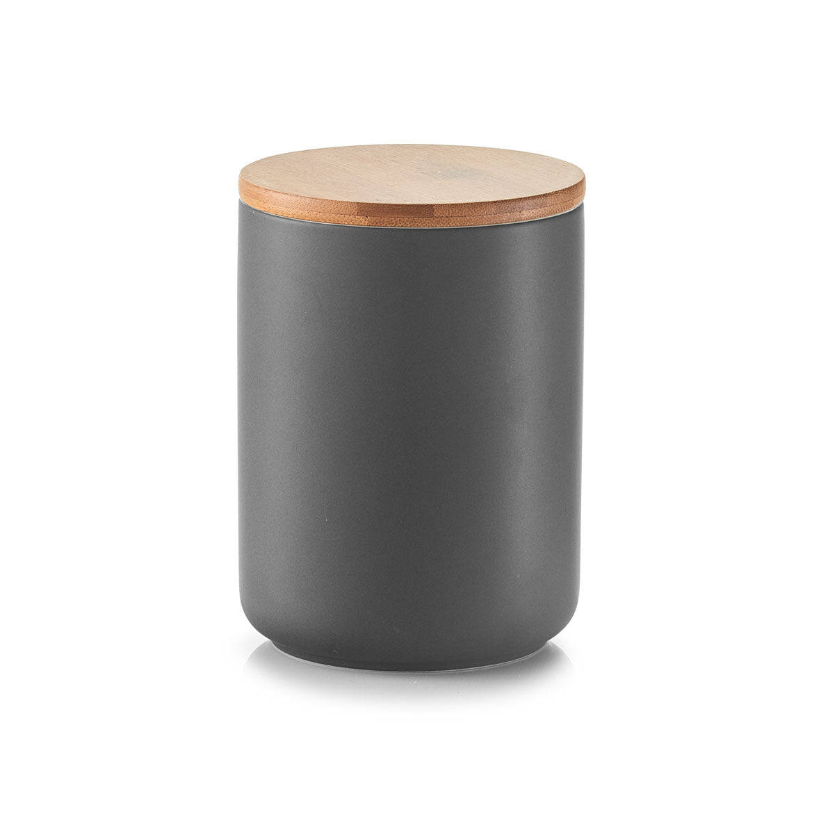 Vorratsdose mit Bambusdeckel - 650 ml - Keramik