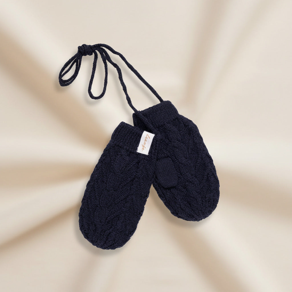 Baby Merino Wool Gift Set – Scarf & Mittens (6-12 Months)