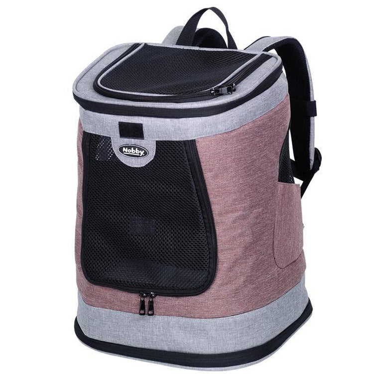 Nobby Rucksack PLATA Altrosa-Grau 34×30×43 cm | Nobby