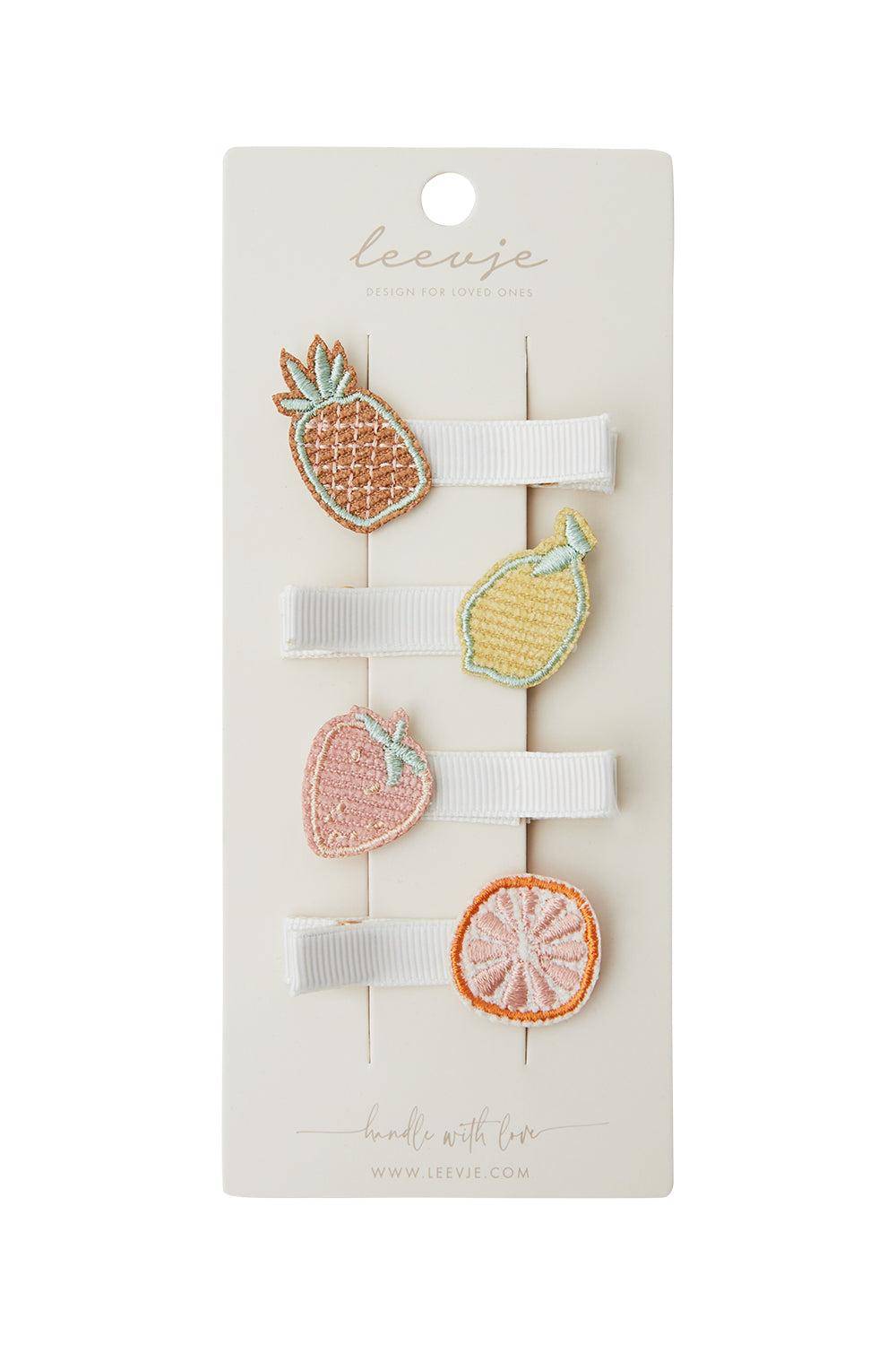 Haarspeldjes "fruitmand" | Leevye