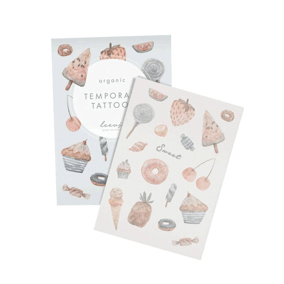 Organische tatoeages "Sweet Summer" | leevje