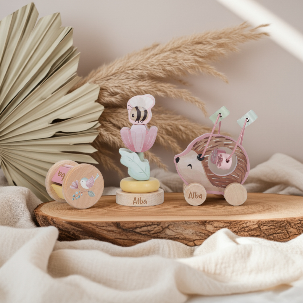Coffret cadeau Jardin de fées en bois | Little Dutch
