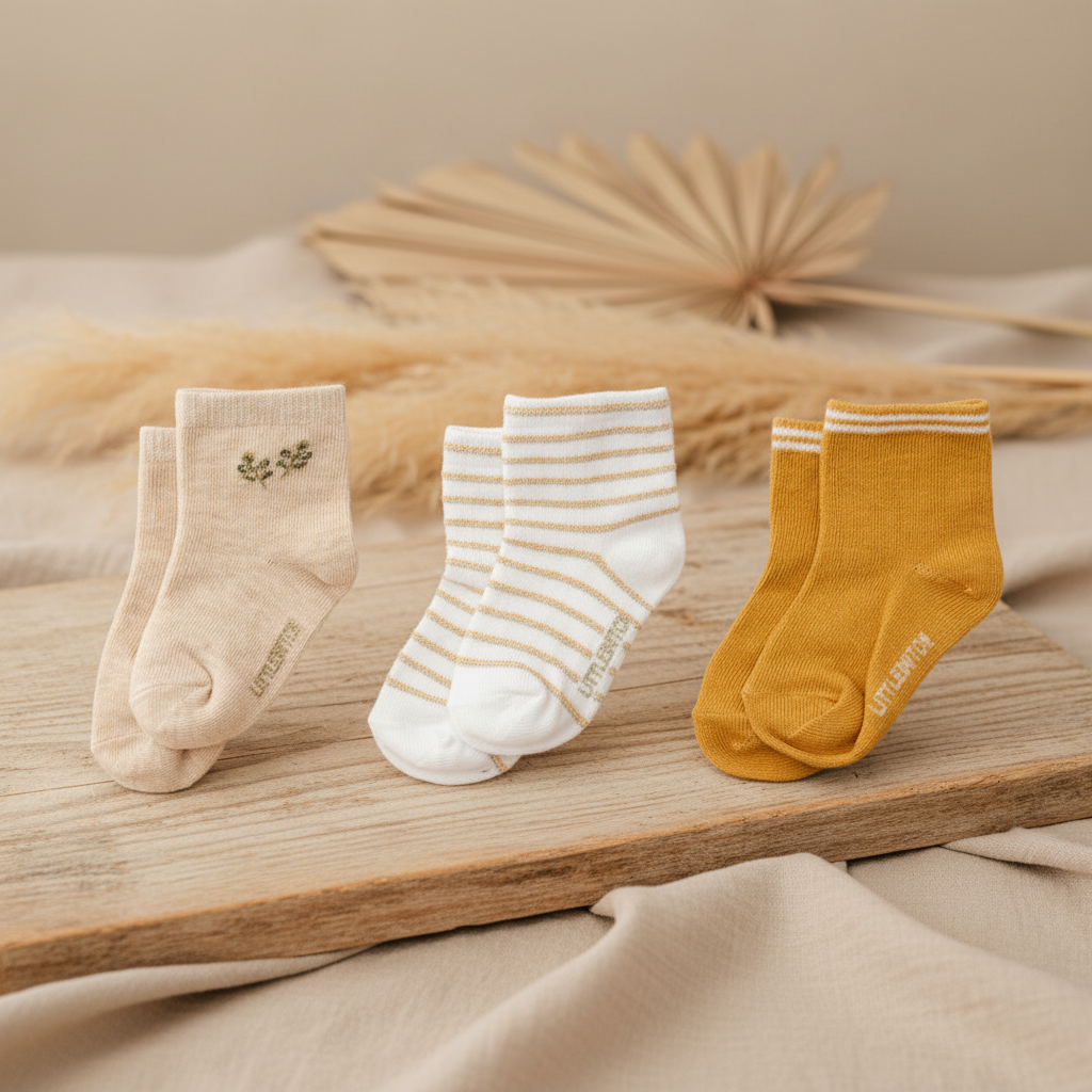 3-pack Socken Multi - 44-56 - Little Farm | Little Dutch