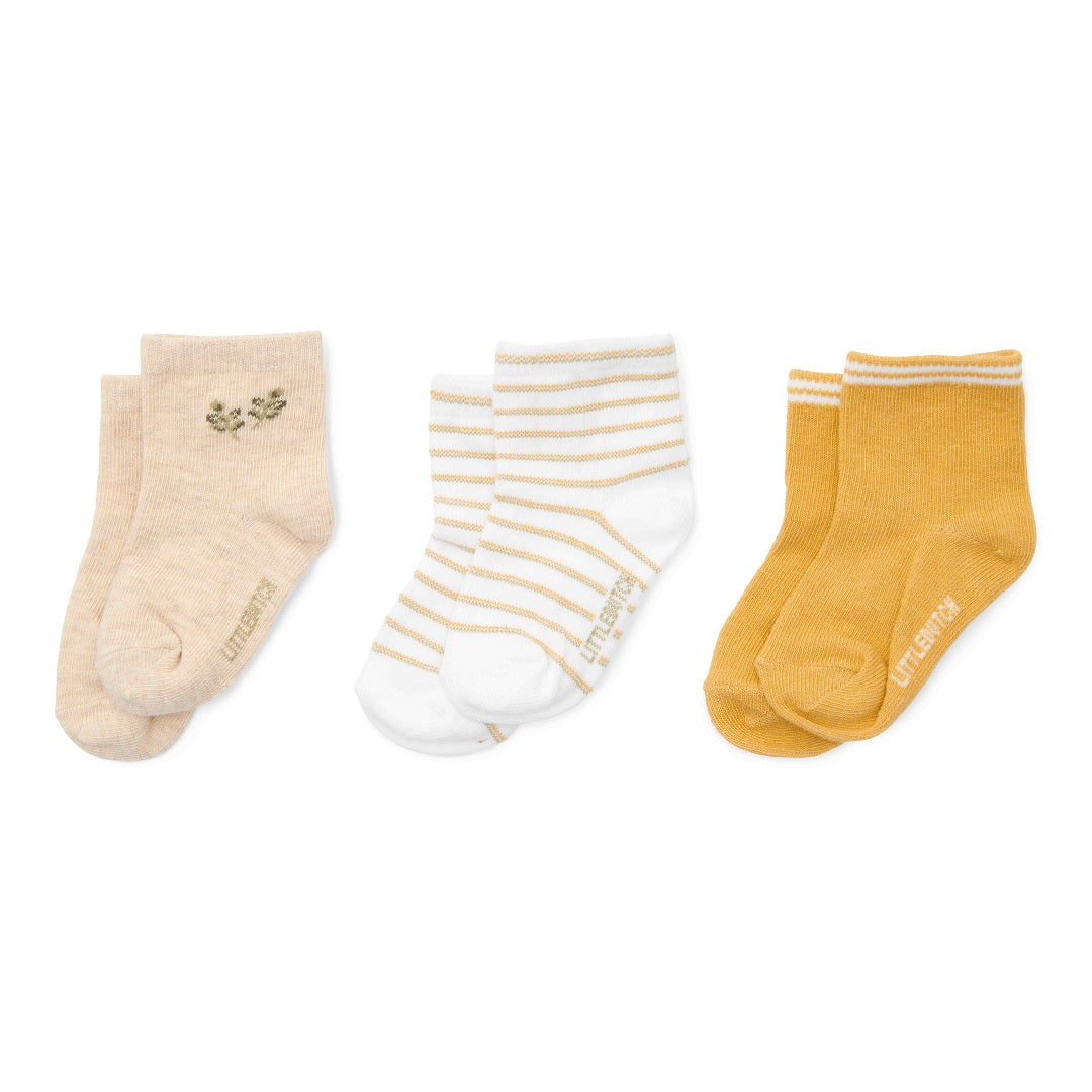 3-pack socks Multi - 62-74 - Little Farm | Little Dutch
