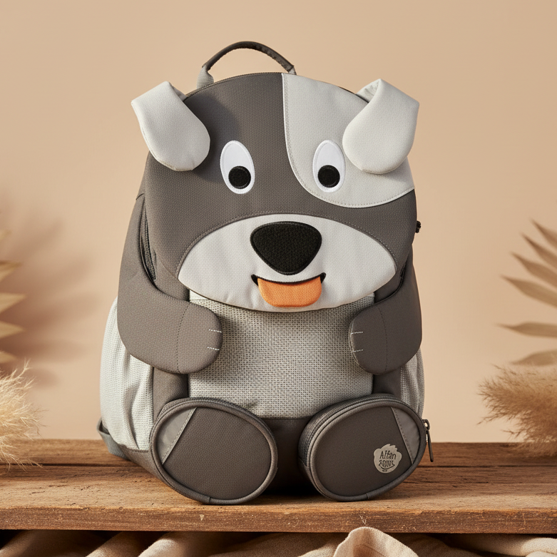 Affenzahn Large Friend Kindergarten Backpack Dog