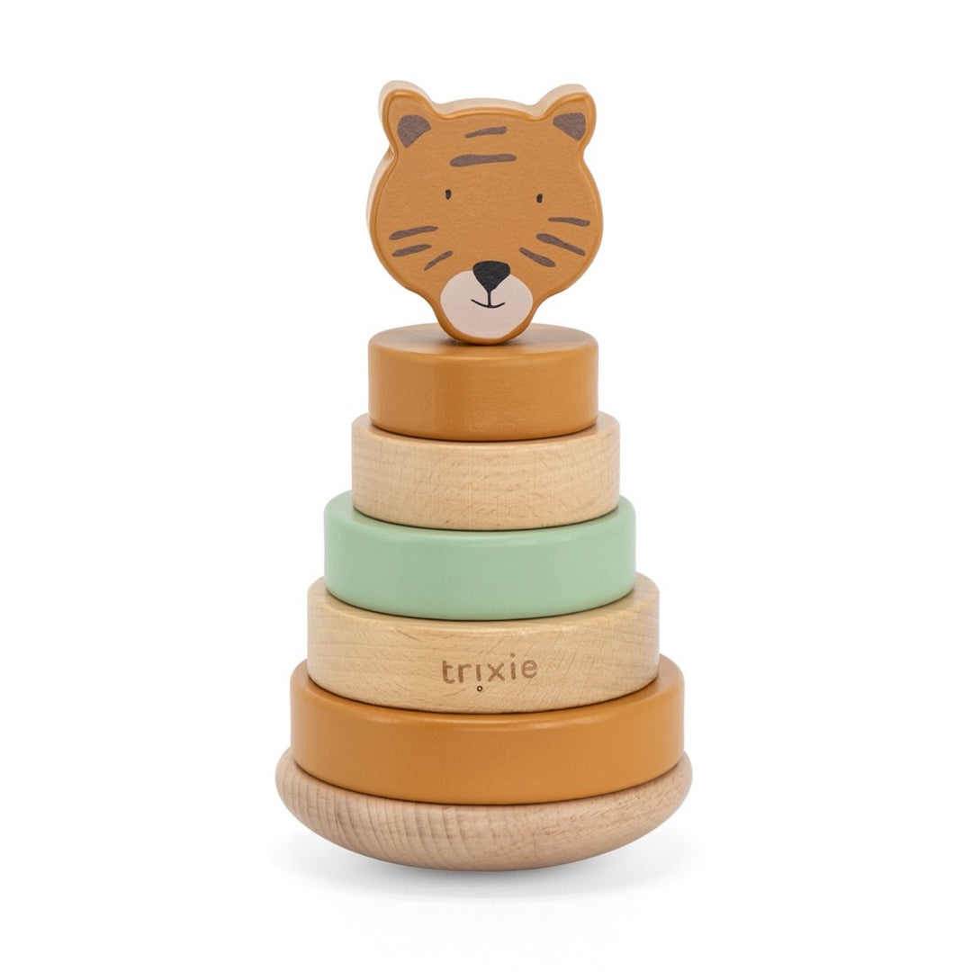 Wooden Stacking Tower - Mr. Tiger - For Birth | Trixie