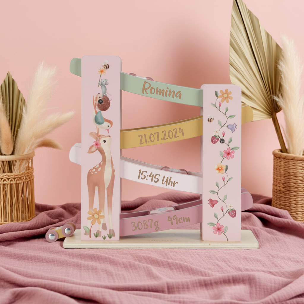 Fairy Garden Marble Run "For Birth" | Little Dutch