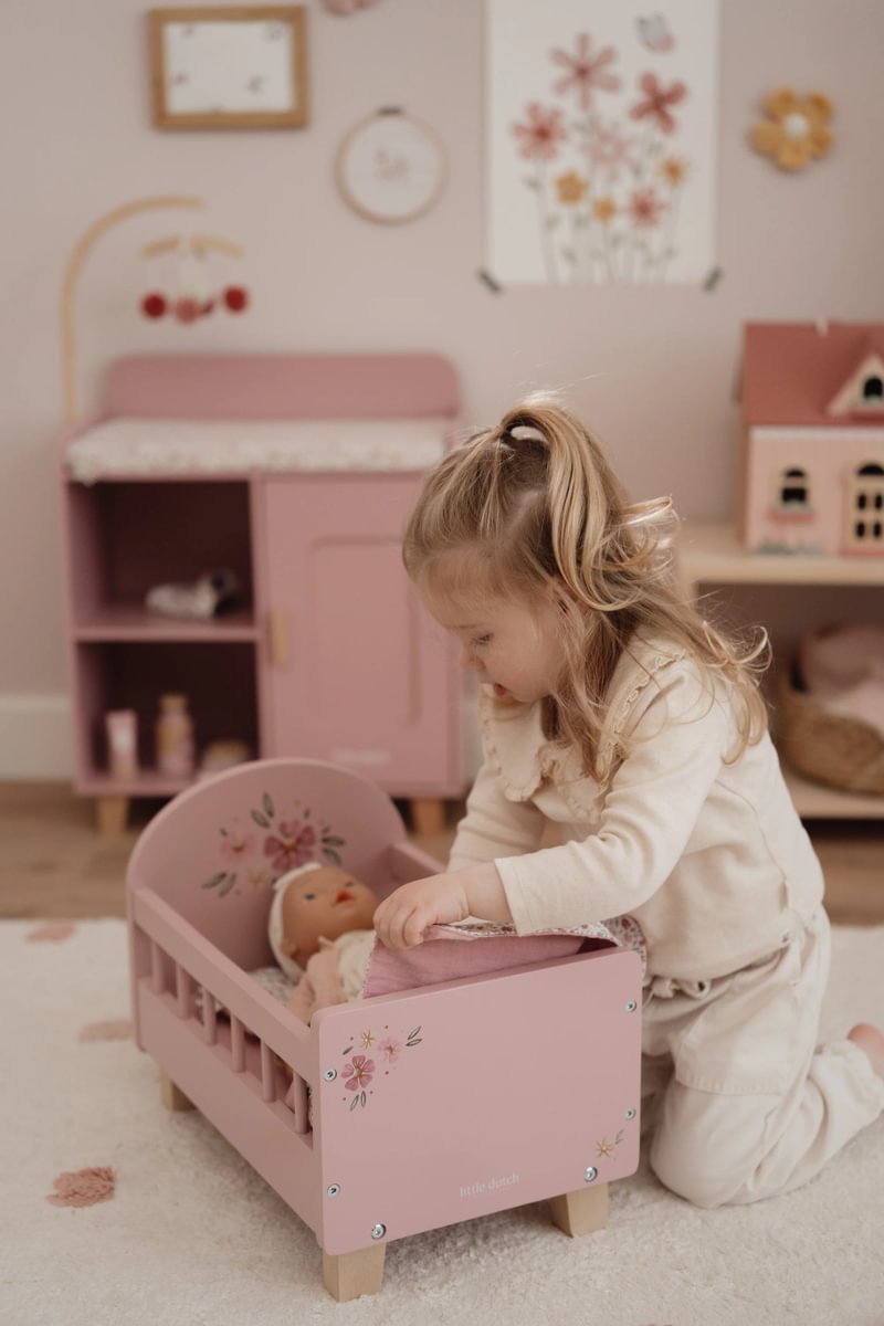 Wooden Doll Bed | Little Dutch