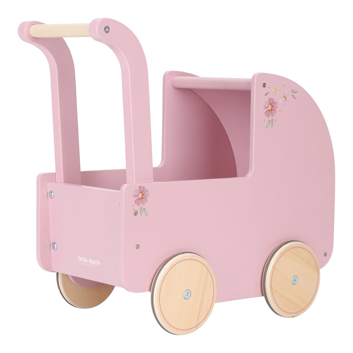 Puppenwagen Holz | Little Dutch