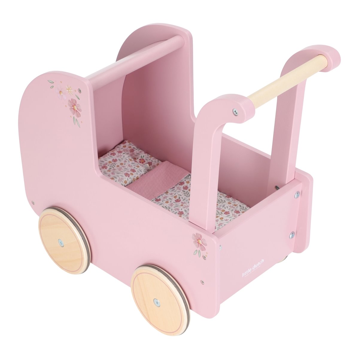 Puppenwagen Holz | Little Dutch