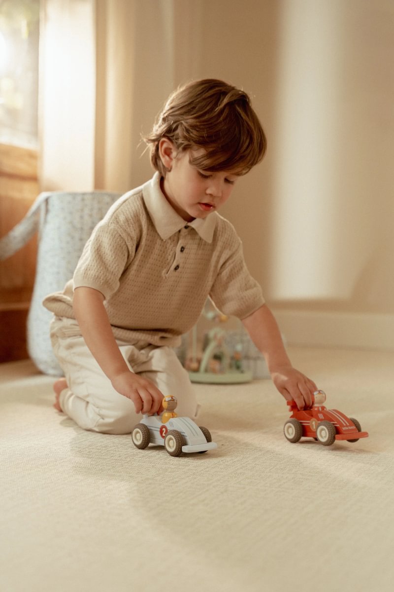 Rennwagen Rückziehauto | Little Dutch