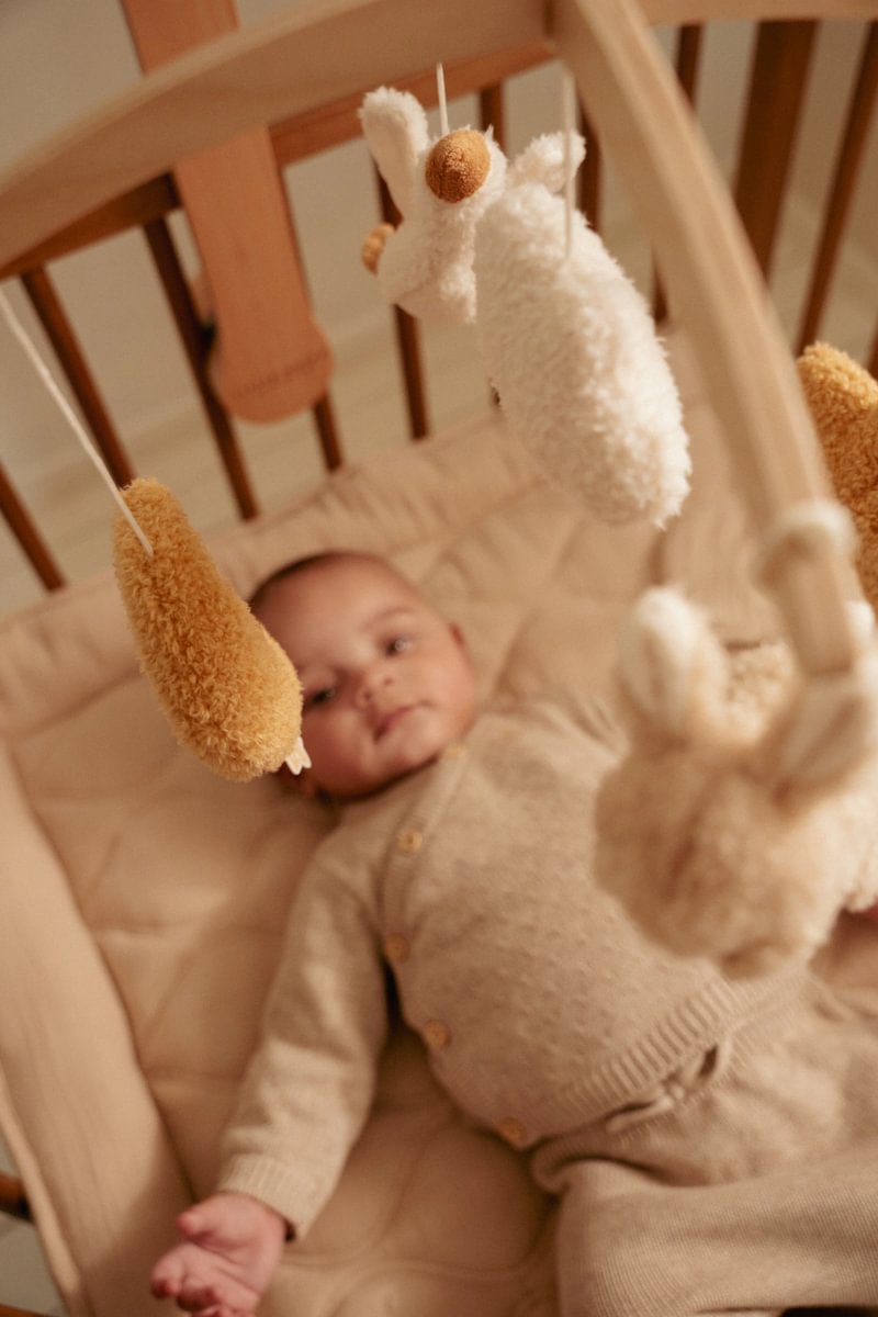 Holz-Musikmobile Newborn Naturals | Little Dutch