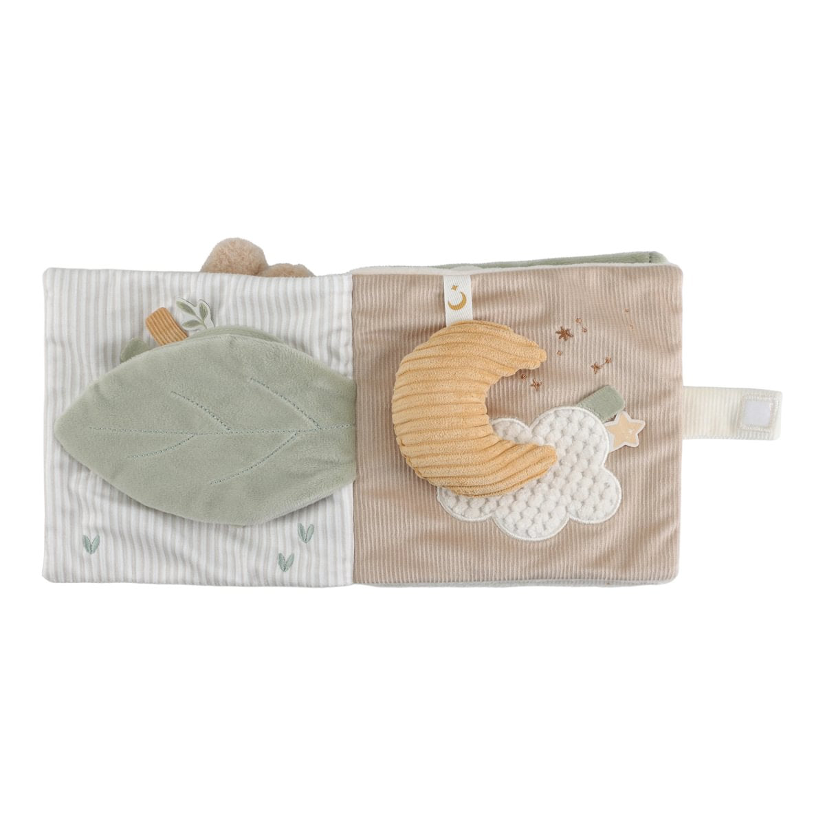 Stoffbuch mit Aktivitäten - Newborn Naturals GRS | Little Dutch