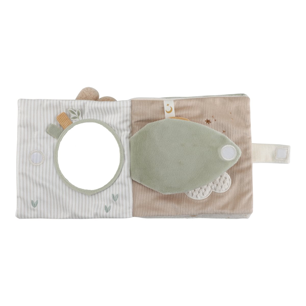 Stoffbuch mit Aktivitäten - Newborn Naturals GRS | Little Dutch