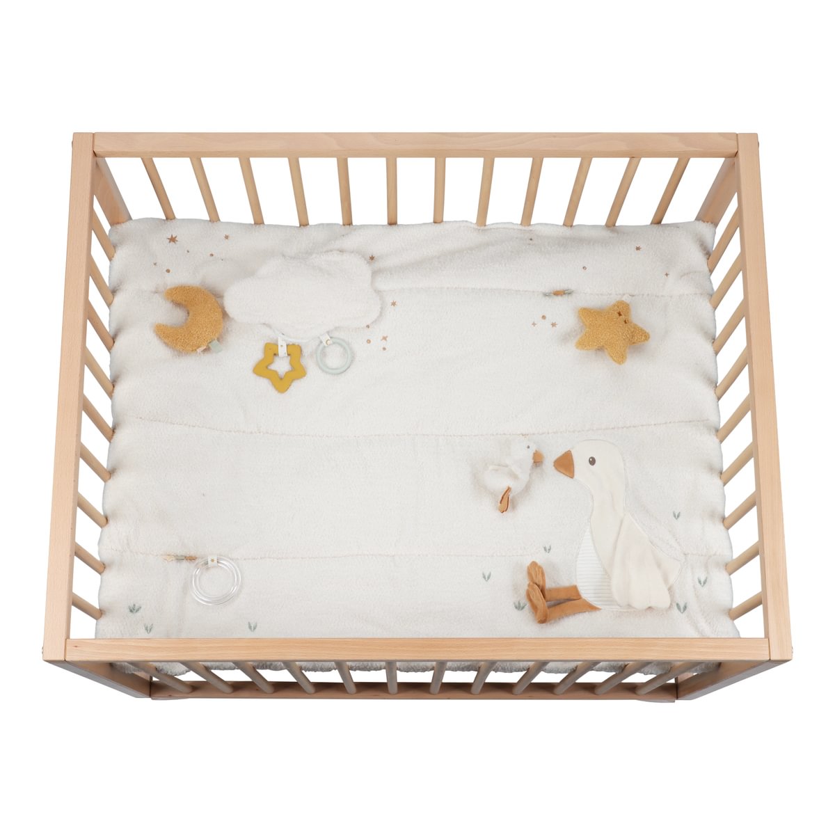 Laufgittereinlage Newborn Naturals GRS | Little Dutch