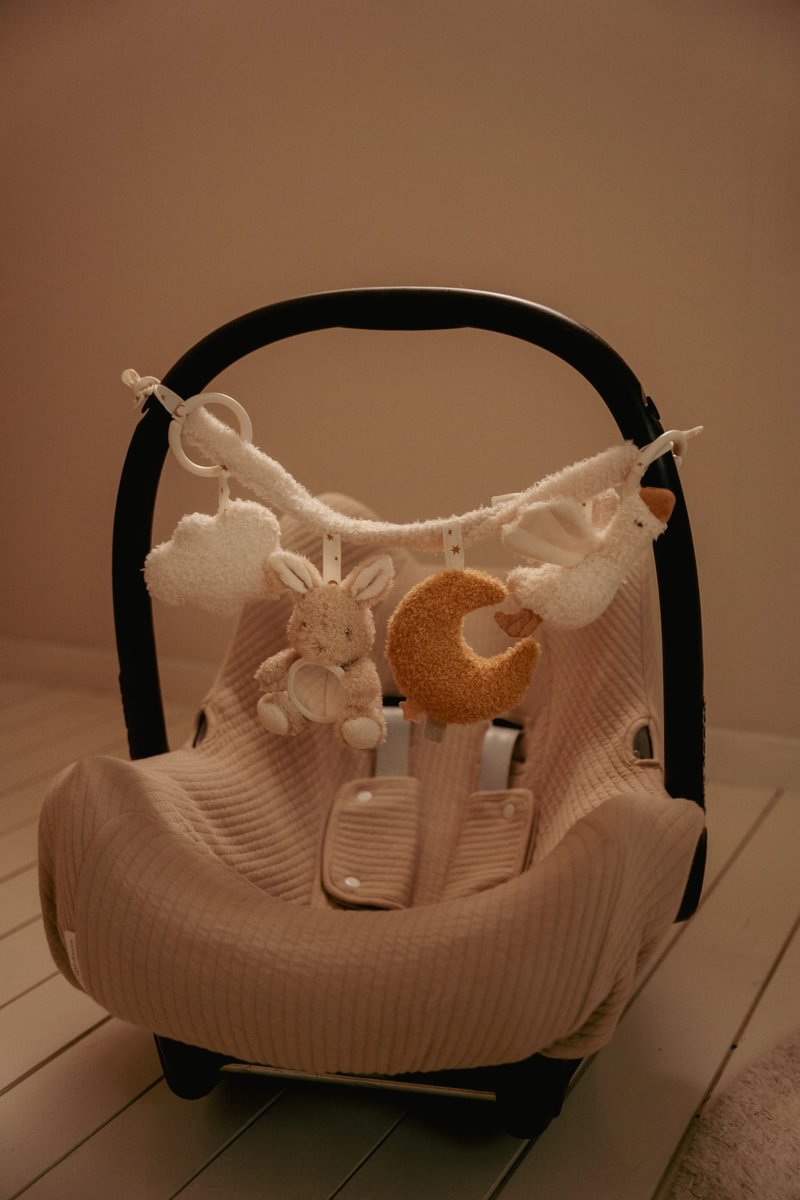 Kinderwagenkette Newborn Naturals GRS | Little Dutch