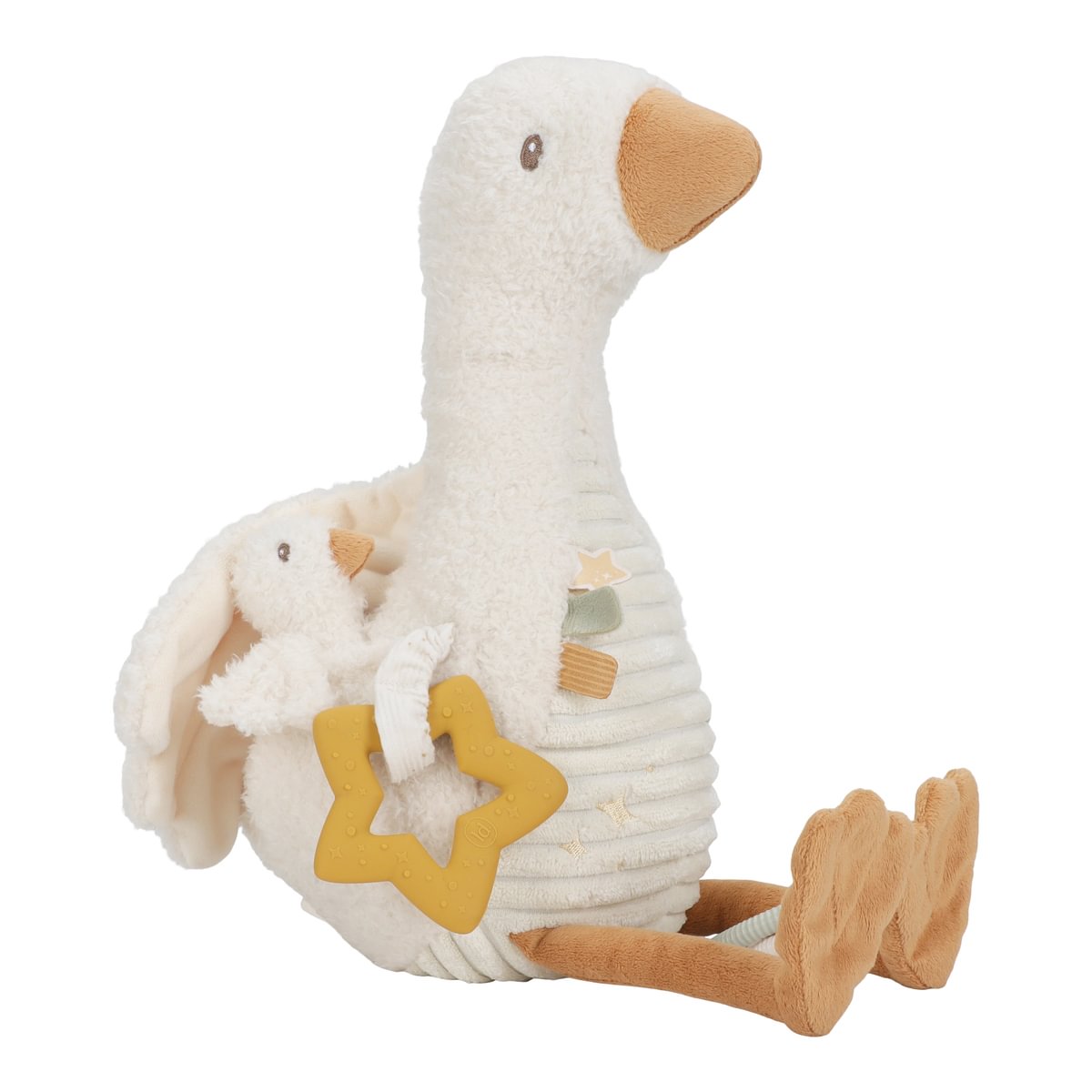 Aktivitätsschmusetier Little Goose GRS | Little Dutch