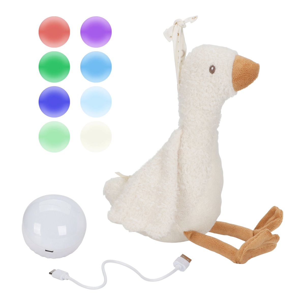 Kuschel-Gans Licht & Sound GRS | Little Dutch