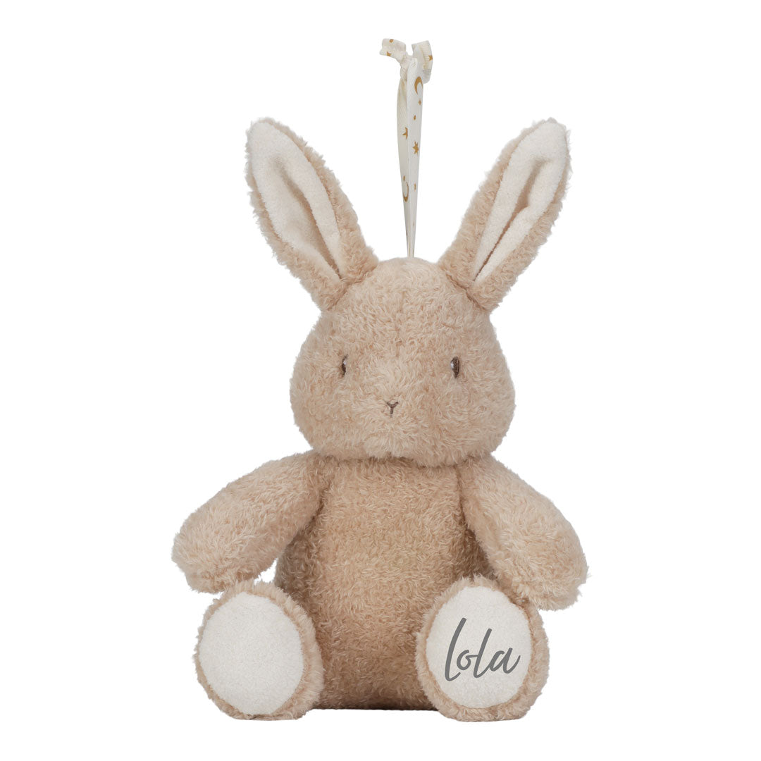 Kuschel-Hase Licht & Sound GRS | Little Dutch