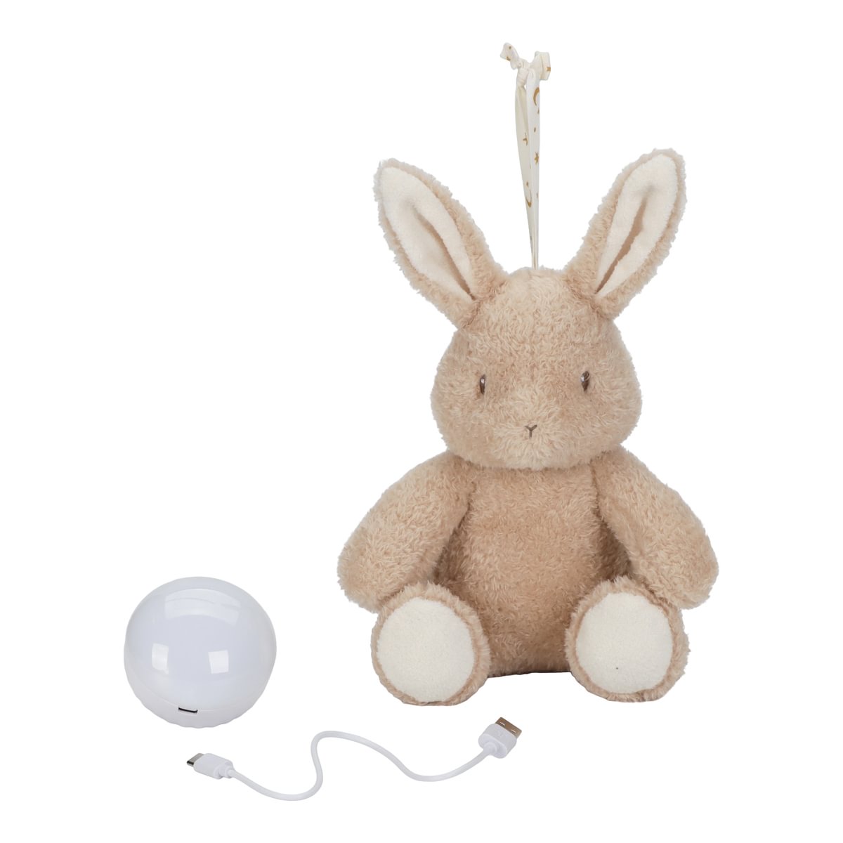 Kuschel-Hase Licht & Sound GRS | Little Dutch