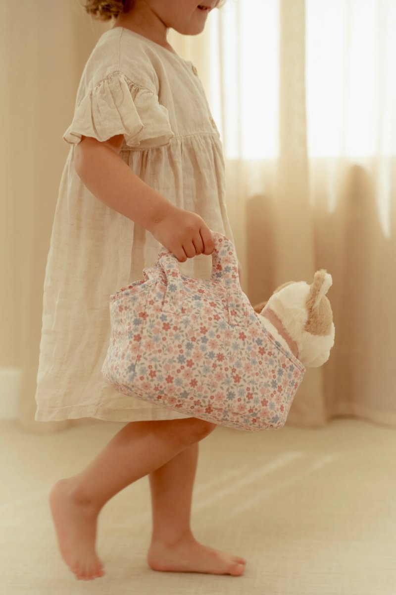 Plüschkatze Marley in Tasche GRS | Little Dutch