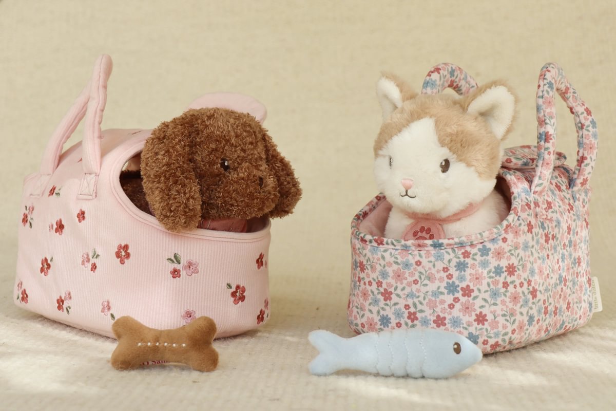 Marley Plush Cat Stuffed Animal in Bag GRS | Little Dutch