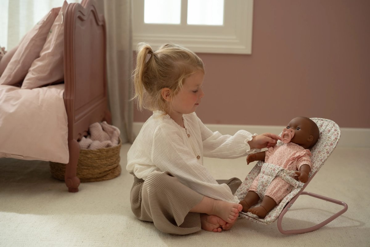 Doll rocker Soft Flowers | Little Dutch