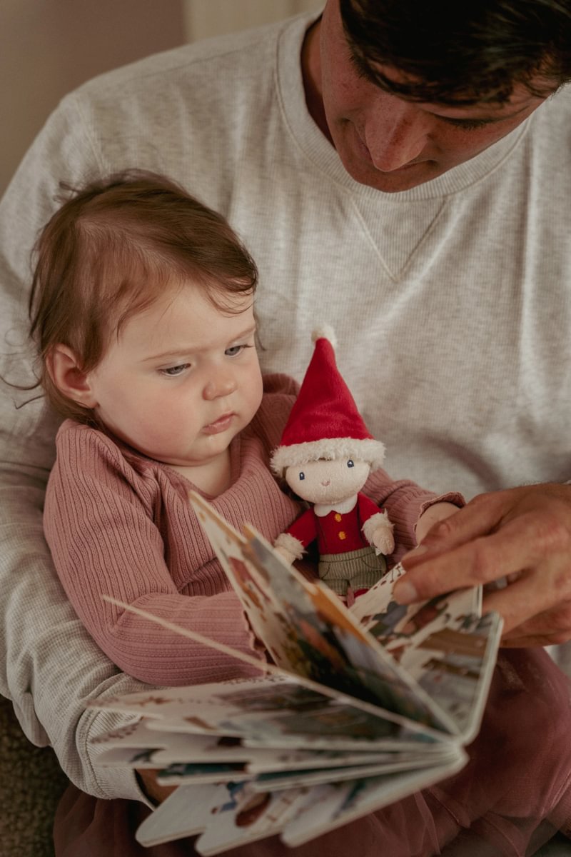 Geschenkset mit Weihnachtsbuch GRS | Little Dutch