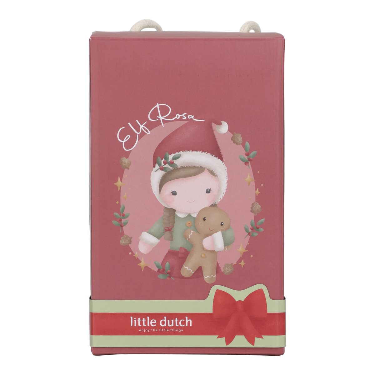 Weihnachtspuppe Rosa GRS | Little Dutch