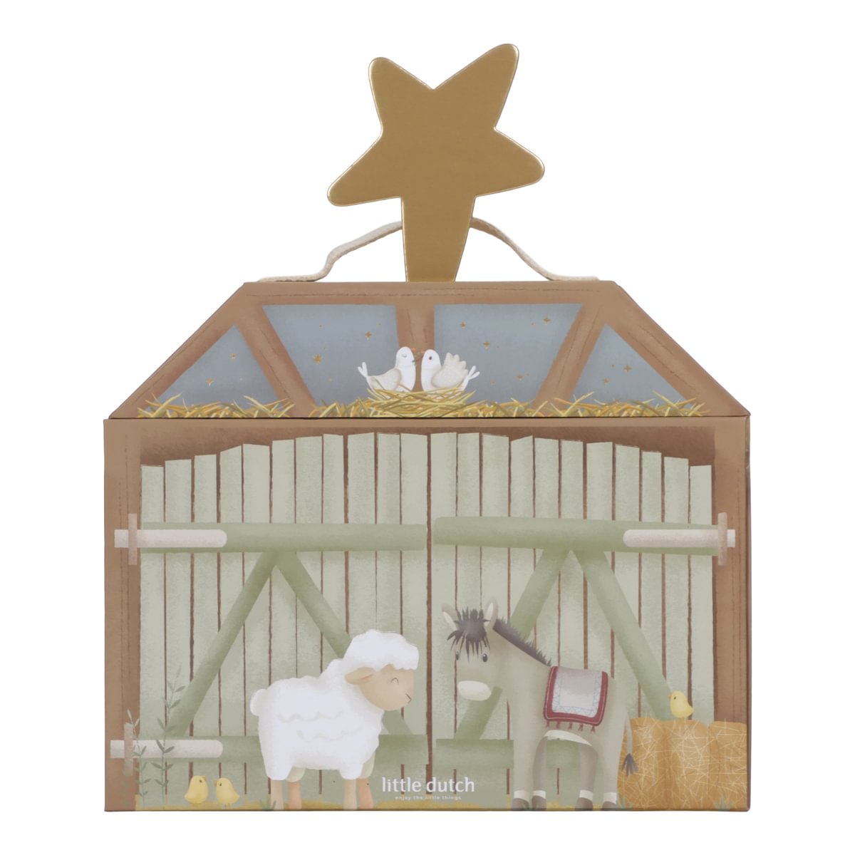 Weihnachtskrippe Spielkoffer | Little Dutch