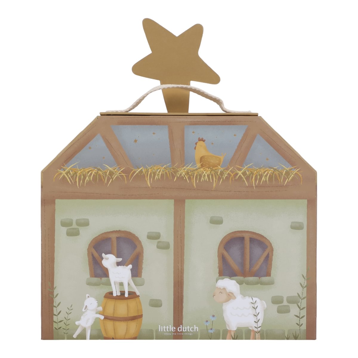 Weihnachtskrippe Spielkoffer | Little Dutch