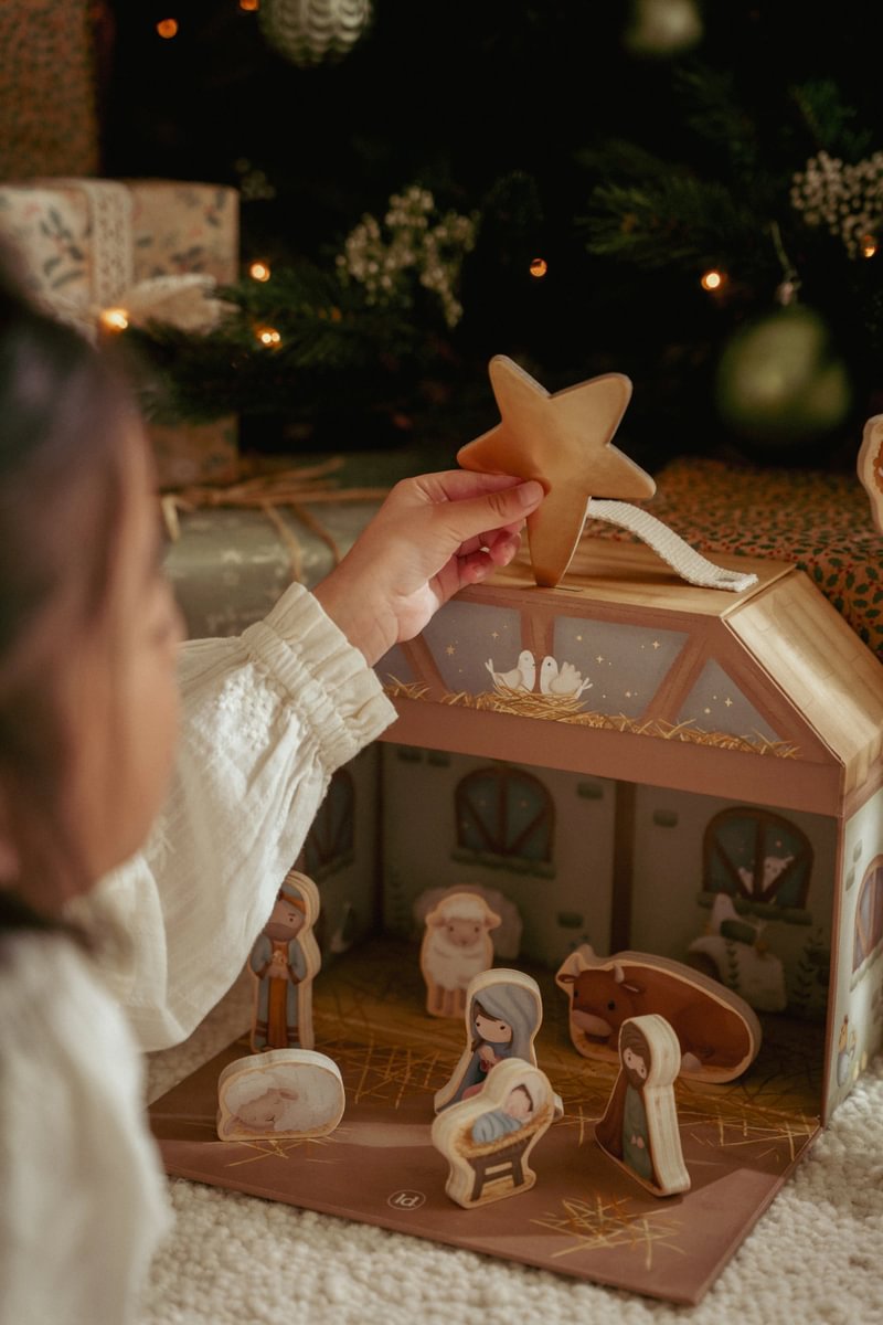 Weihnachtskrippe Spielkoffer | Little Dutch