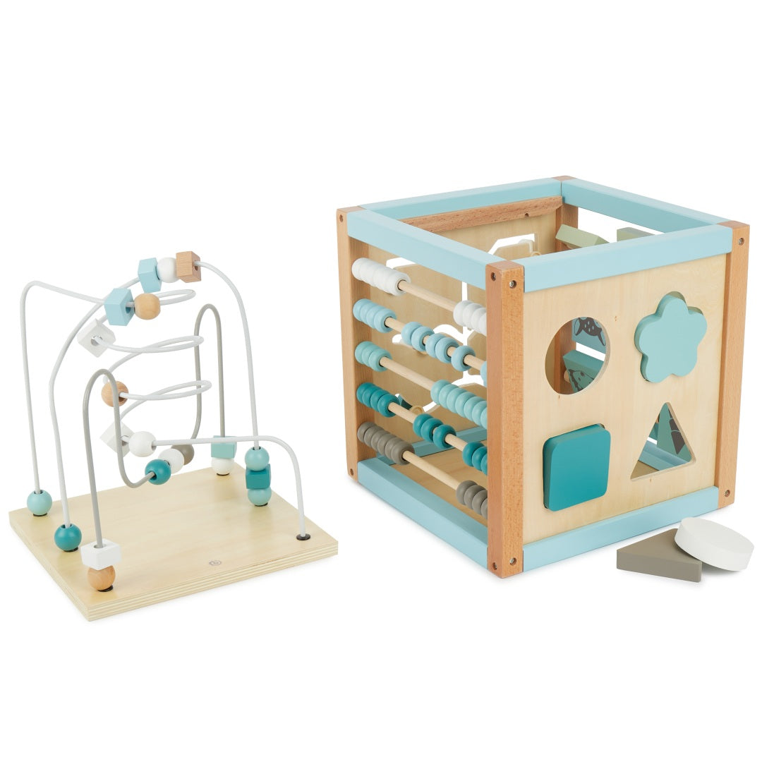 Motor skills cube forest animals XXL wood | bieco