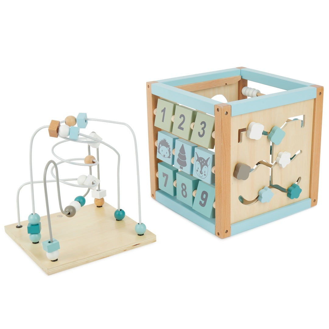 Motor skills cube forest animals XXL wood | bieco