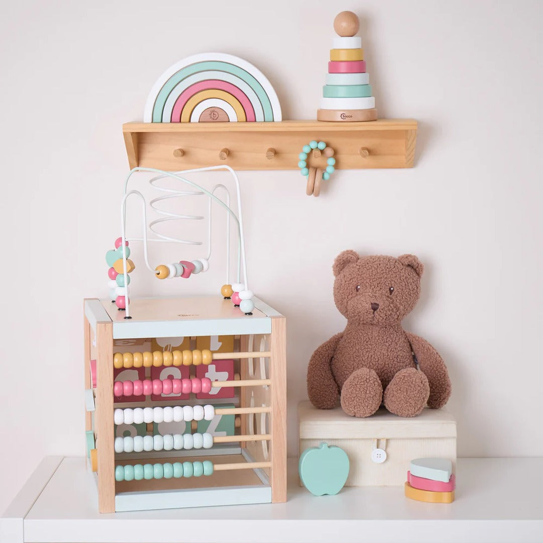 Motor skills cube Berry XXL wood | bieco